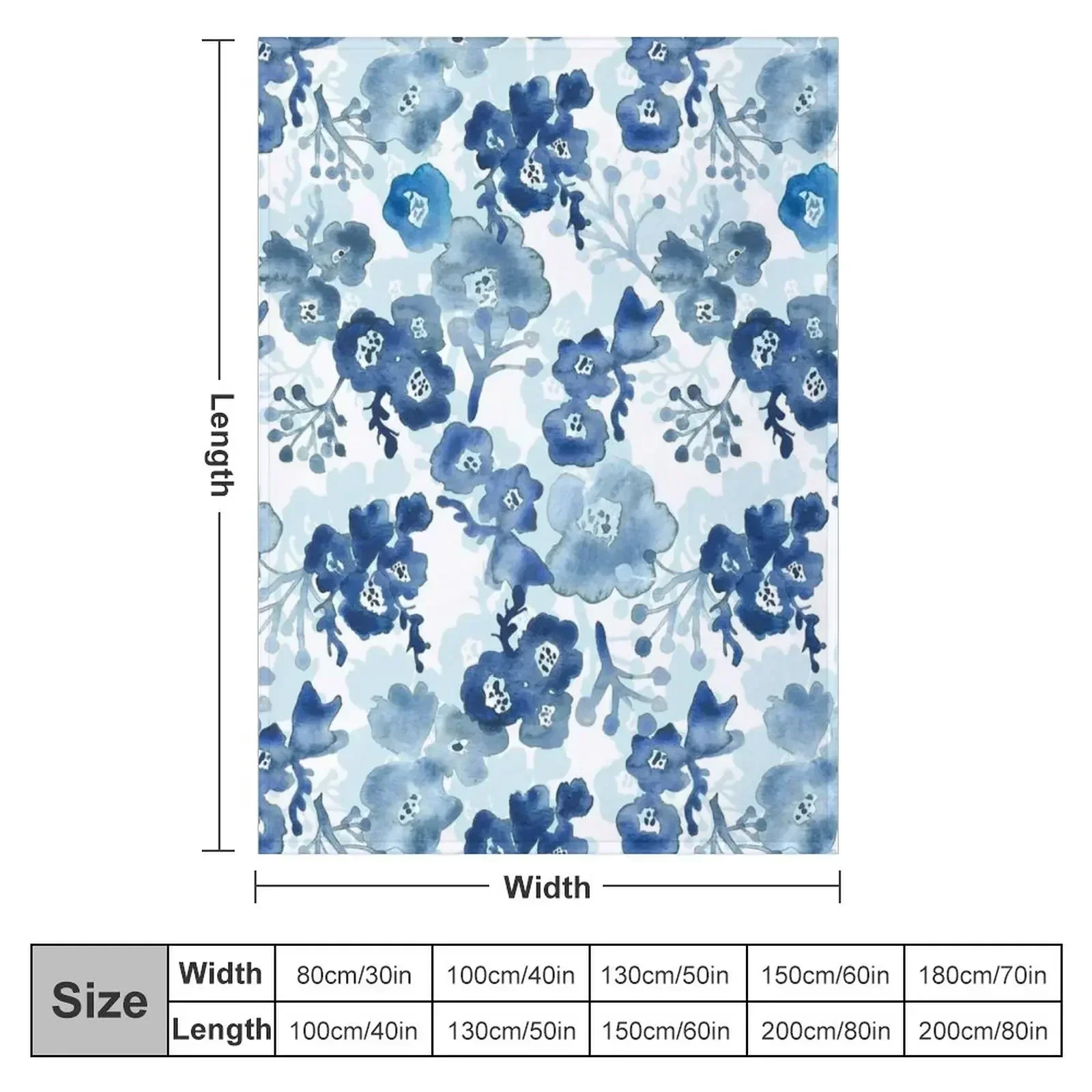 Blooms of Ink Throw Blanket wednesday anime For Decorative Sofa Luxury St Blankets