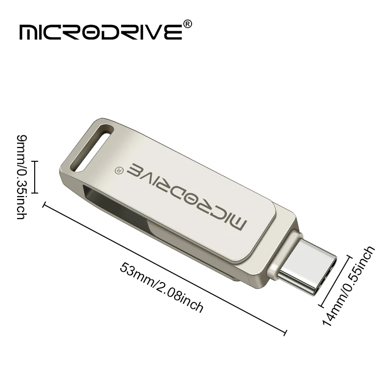 TYPE C Flash Drive pendrive For iPhone /Plus/X/ipad Usb/Otg 2 in 1 Pen Drive For all iOS External Storage Devices/ cell phone