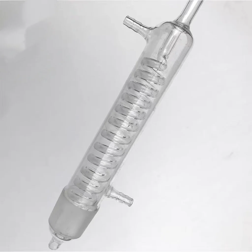 

1Pcs 500ml Soxhlet extractor fat extractor snake condenser tube