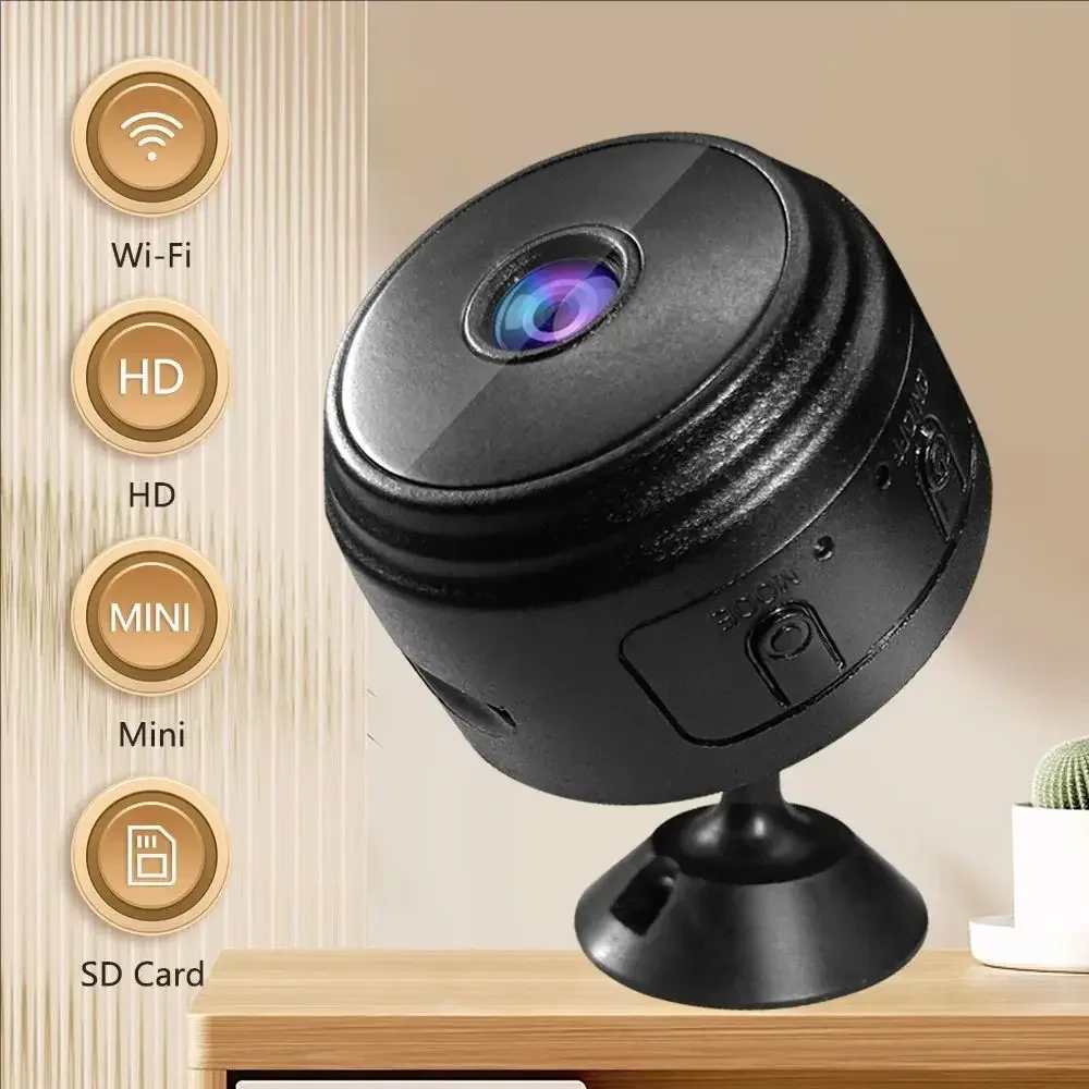 

Мини-камера A9 HD: Умная IP-камера для домашней безопасности с Wi-Fi, удаленным мониторингом и управлением через мобильное приложение