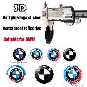BMW-3D Reflective Car Logo-Etikett, wasserdicht, geeignet für S1000 RR R1250 GS, Rennmotorrad, dekorativ, weich, Klebstoff 10 Hauptverkaufsklebstoffe - №2