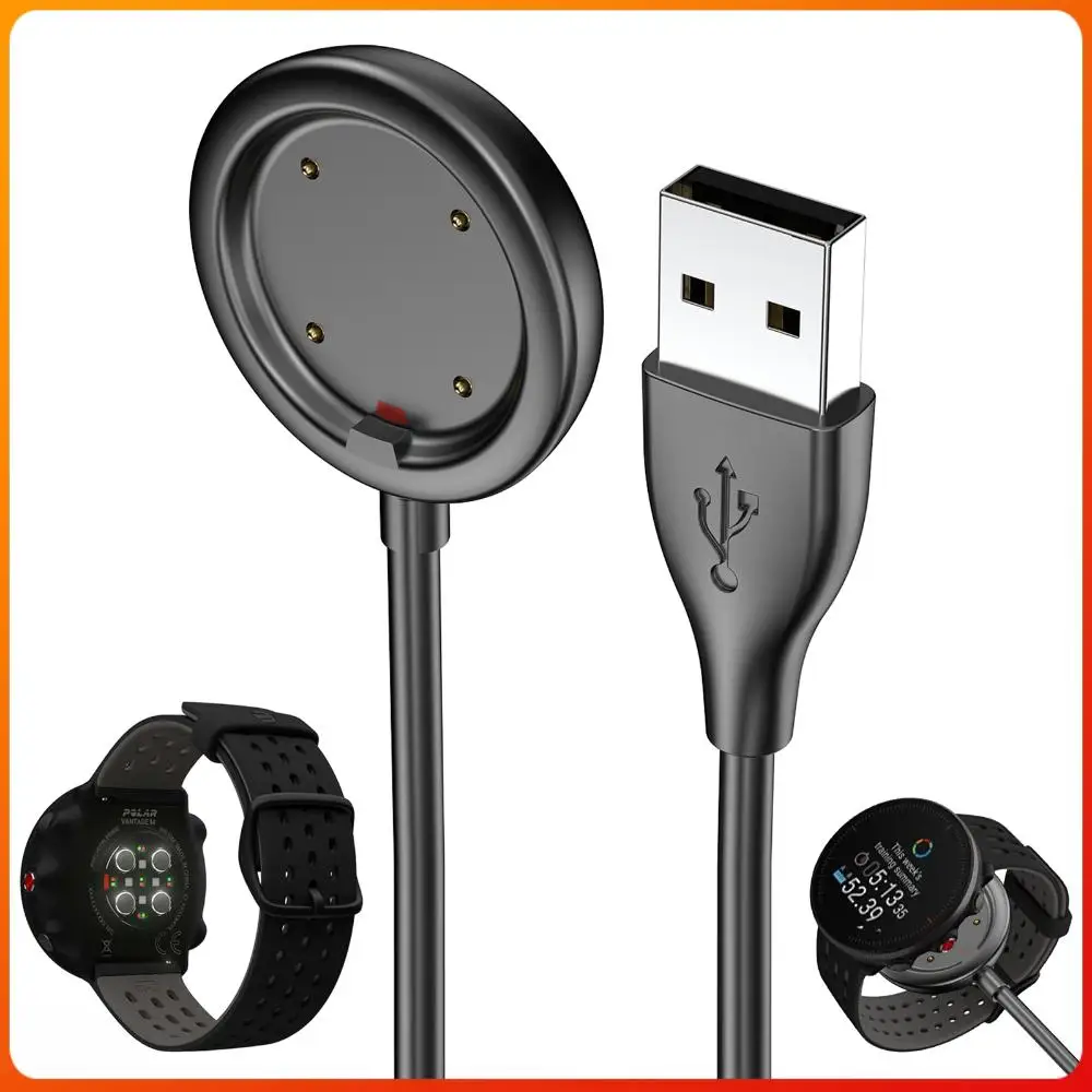 

3.3FT USB Charging Dock Cable Replacement USB Charger Charging Dock Cable for POLAR Vantage V/Vantage M/ POLAR GRIT X/Ignite