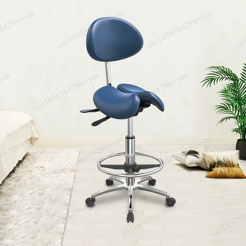 Saddle Chair, Ergonomics, Dental Correction, Beauty Salon Lift Bar Chair