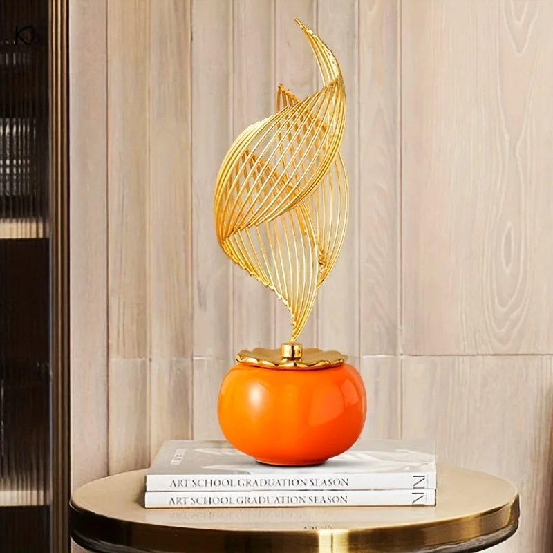 Creative Luxury Living Room Decoration Ceramic Statues Nordic Sculptures Office Desk Accessories Room Atmosphere Decoration