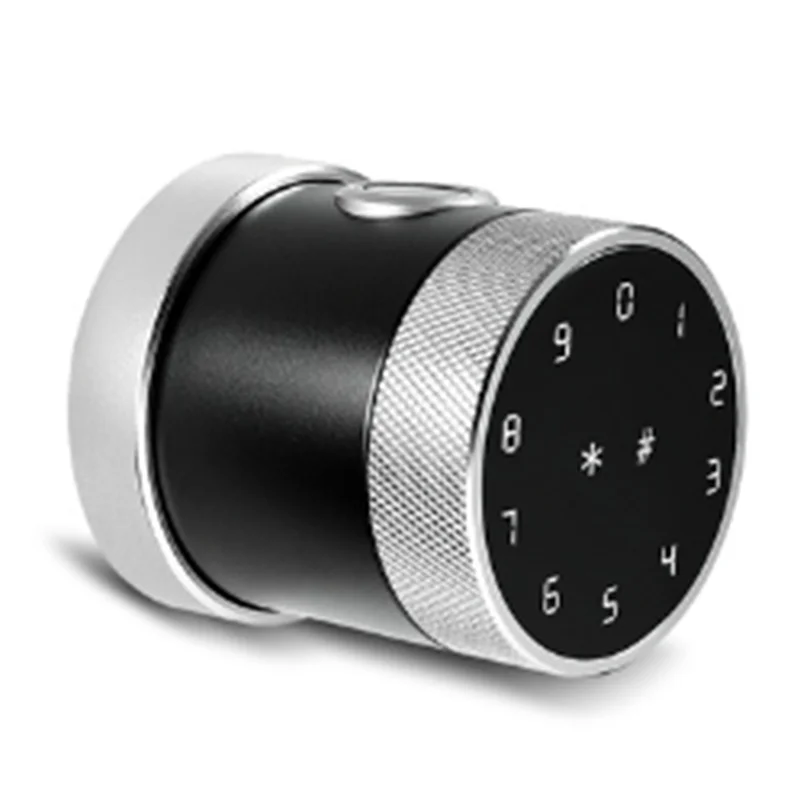 

Дверная ручка BMBY-Usa, биометрическая клавиатура с отпечатками пальцев, цифровой электронный Wi-Fi Ttlock, умная круглая ручка для спальни, дверной замок