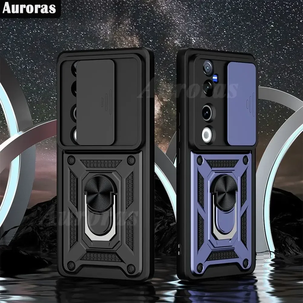 

Case For VIVO V40 5G Heavy Duty with Camera 360 Degree Kickstand Cover VIVO V40 Pro prov40 5G