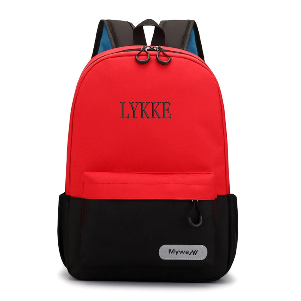 Simple Children's Primary School Backpack Customized Name Training Class Children's Schoolbag Personalized Kids Kindergarten Bag