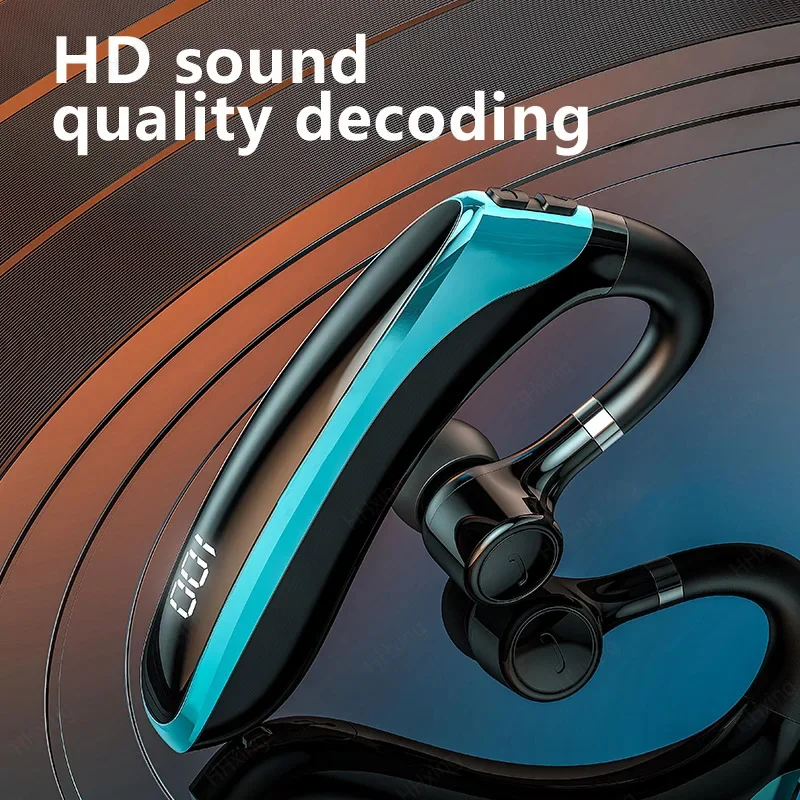 Wireless Bluetooth Headphones Headset with Microphon Earphone ENC Noise Cancelling Handsfree Talking Busines Auriculares Driving