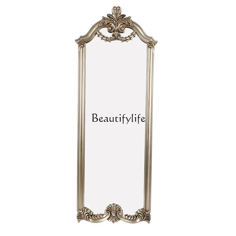 

ls 18French vintage full-length fitting mirror