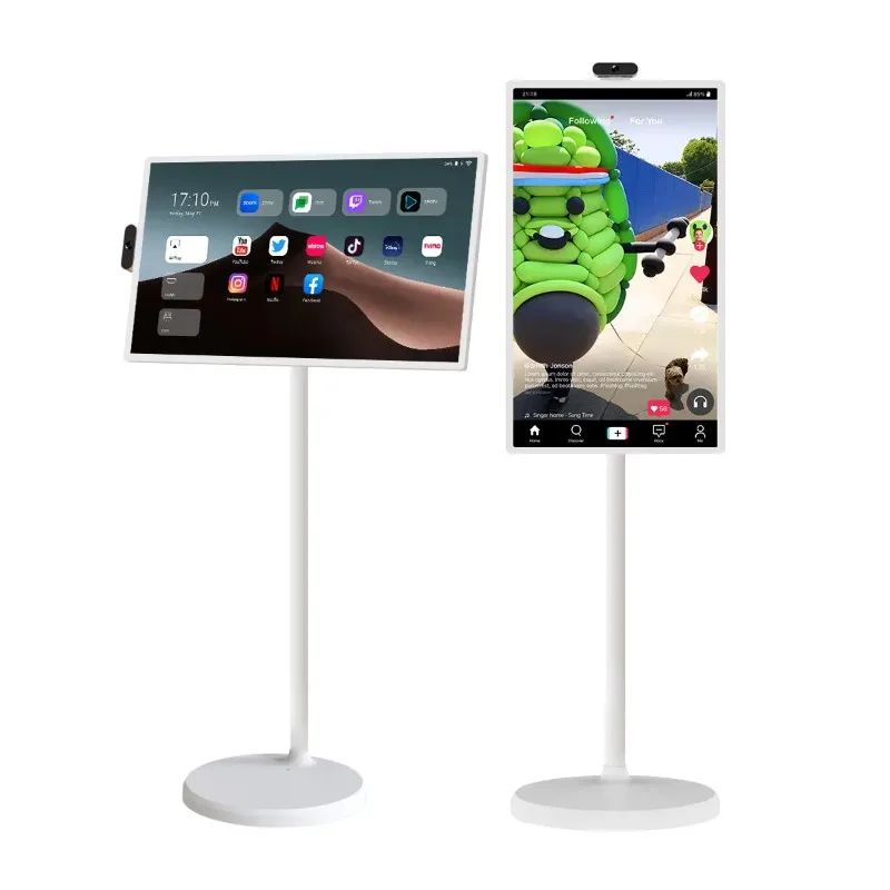 

32 Inch Private Capacitive Touch Moving Screen 1920*1080 USB IPS LCD Fitness Display Android Monitor With Stand