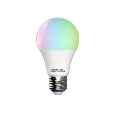 Dimmable inteligente LED Lâmpada, Smartphone controlado, multicolorido cor mudando