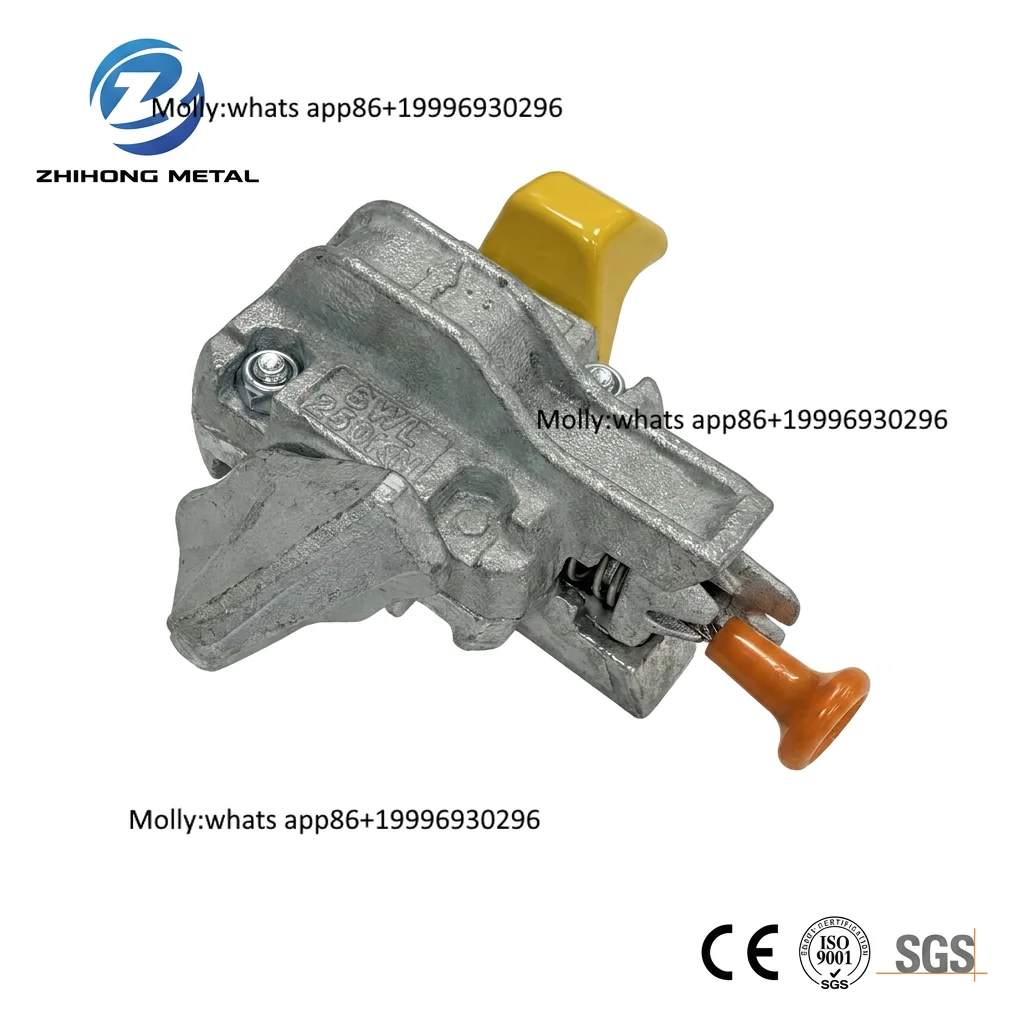 250KN SWL Semi-auto Container Lock | Professional Lashing Solution for Global Shipping