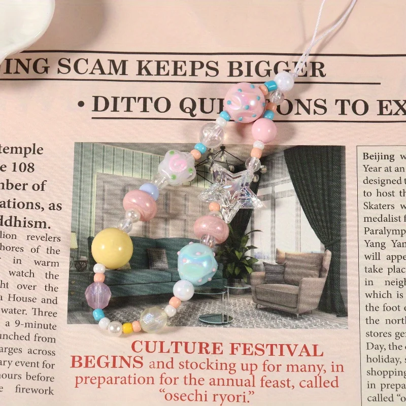 

Minimalist Style Creative and Fashionable Mobile Phone Chain Classic Luxurious and Convenient Mobile Phone Pendant