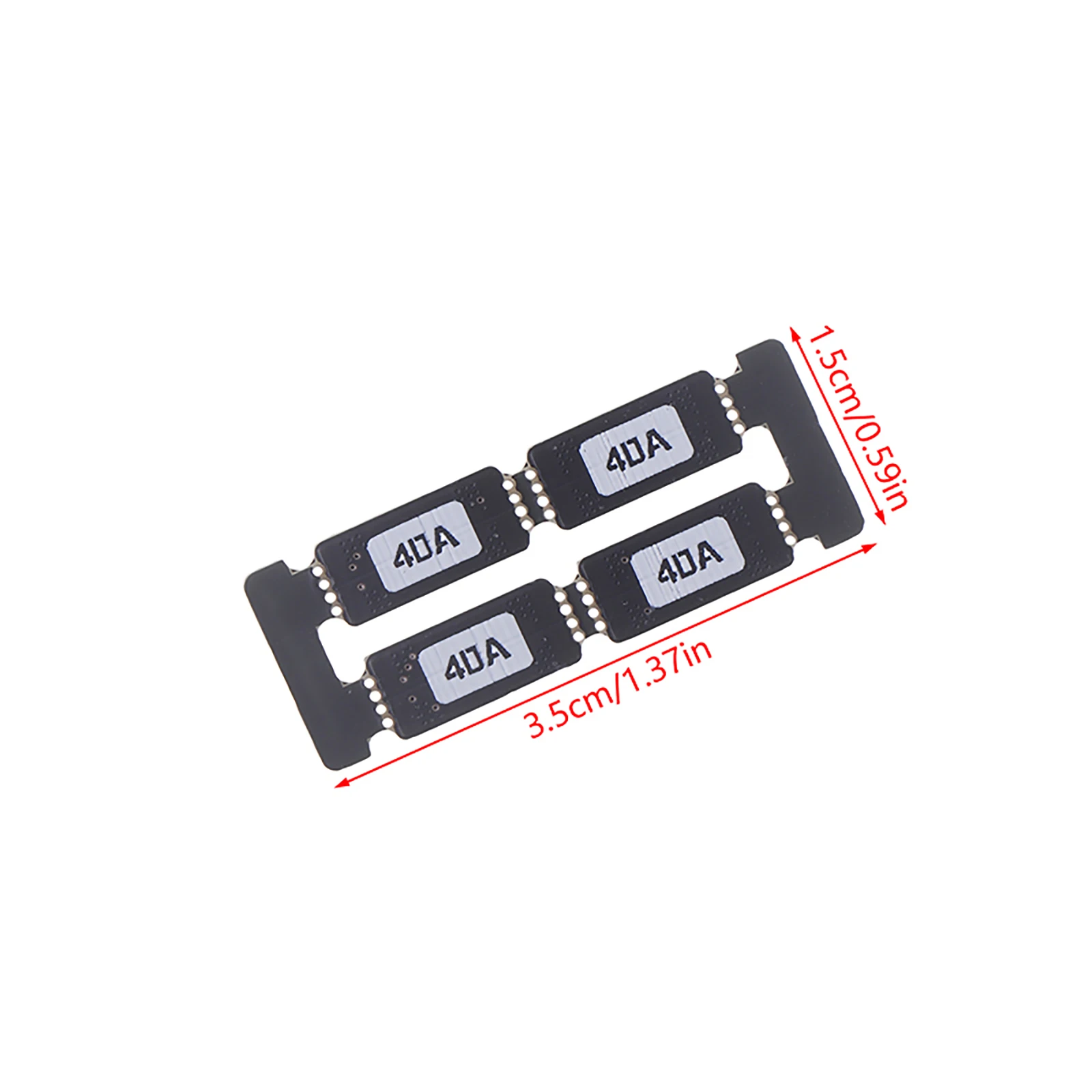 DIATONE ESC 배전 보드, 모터 와이어 익스텐션 플레이트, FPV 40A 단일 ESC, 3-6S, 35*15mm, 4 세트