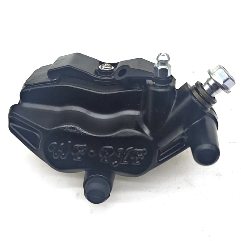 Durability In Outdoor Conditions Bike Maintenance E-bike Brake Caliper 2-Piston Hydraulic Brake Smooth Riding Experience