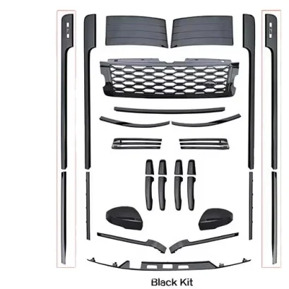 

Hot-Selling ForLandRover Vogue 2018-2022 Black Luxury BODYKIT
