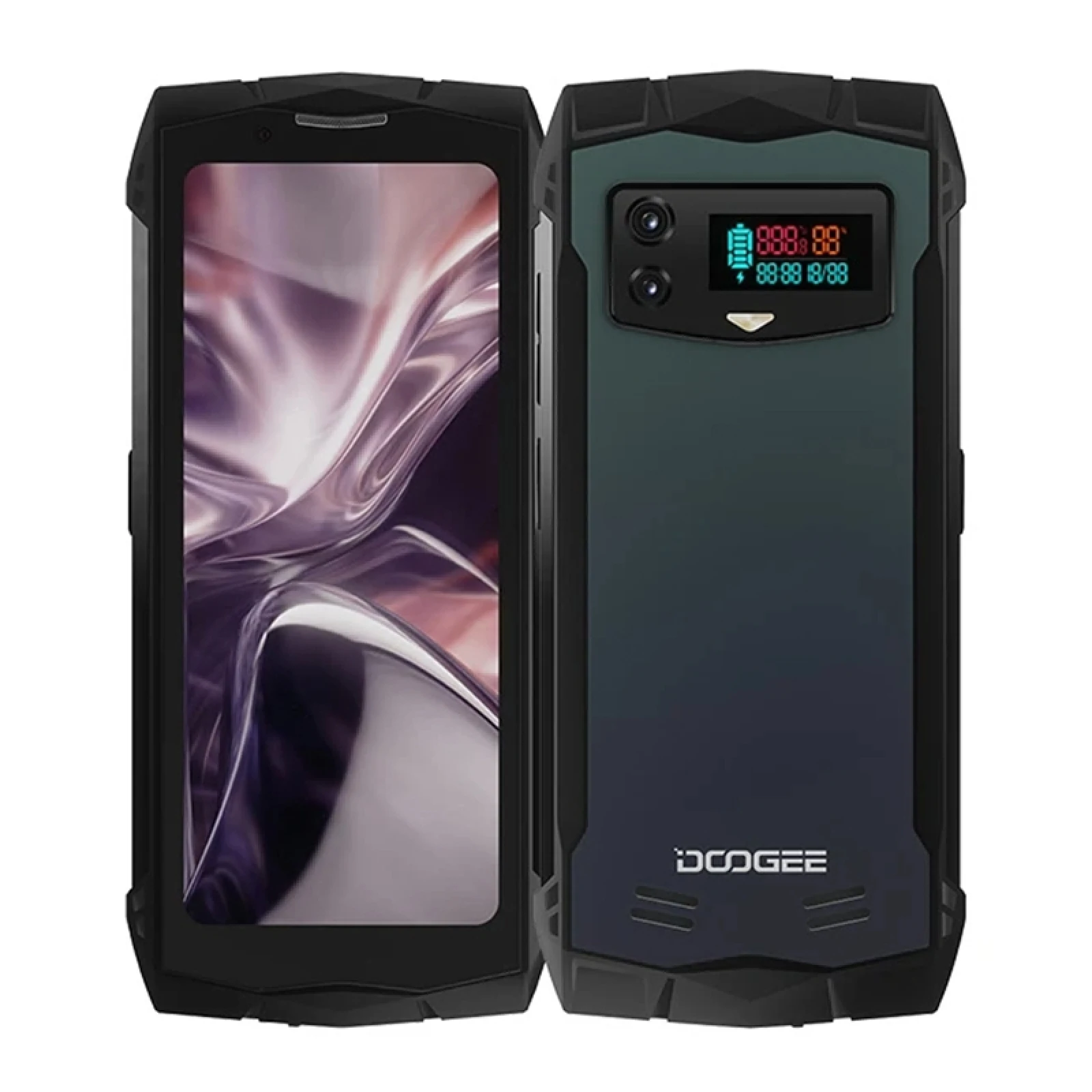 

DOOGEE Smini Rugged Smartphone 4.5” qHD Display 8GB+256GB Innovative Rear Display 50MP 3000mAh 18W Fast Charging NFC 4G Mobile