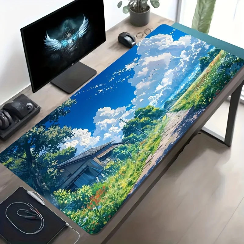 

Control Precision Gaming Mouse Pad Desk Mat Cloth Surface Anti Slip Rubber Base for PC Laptop Keyboard