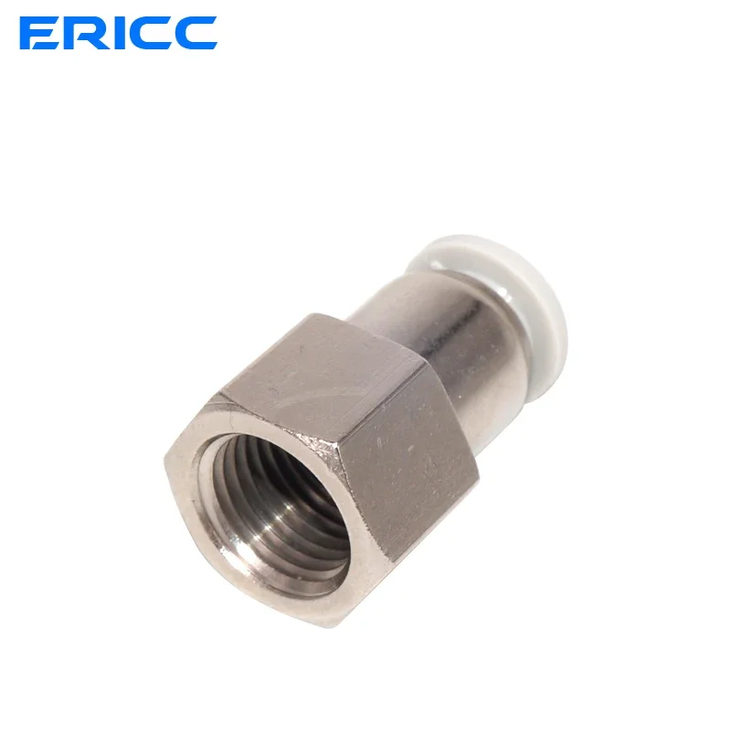 10PCS High quality Pneumatic Air Connector Fitting PC PCF PB PD PL PLF PX SL 4mm 6mm 8/10mm Thread 1/8 1/4 3/8 1/2 Hose Fittings