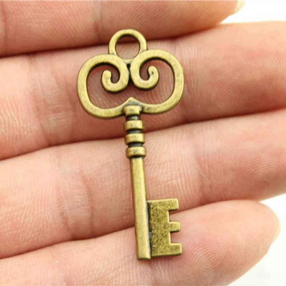 Classic Key Charms Decoration Vintage Supplies For Jewelry