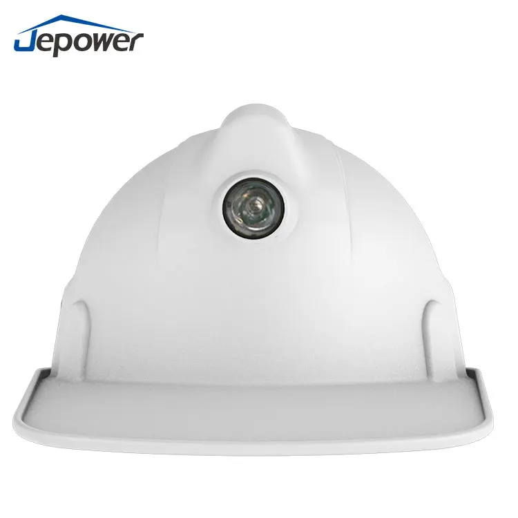 Smart Safety Adult Hard Hat GPS Positioned ABS Material for Construction Site Gas Mining Firm Smart Helmet for Miners