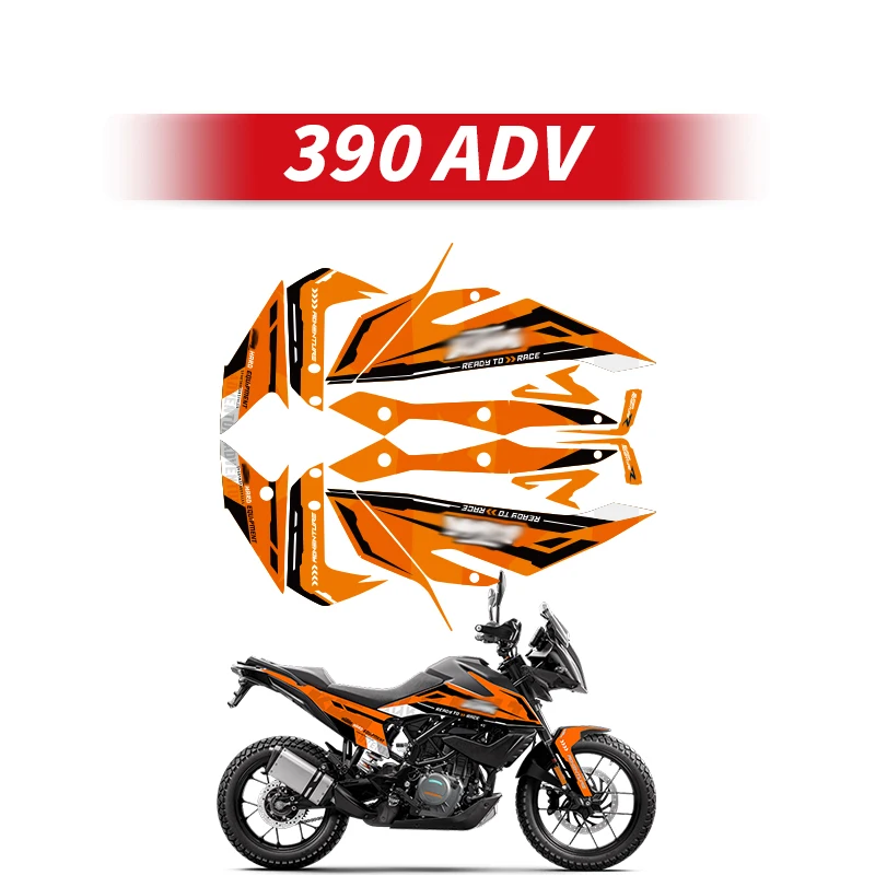 

Used For KTM 390 ADV Motorcycle Accessories Pattern Printing Stickers Fairing Kits Of Bike Decoration Protection Refit Decals