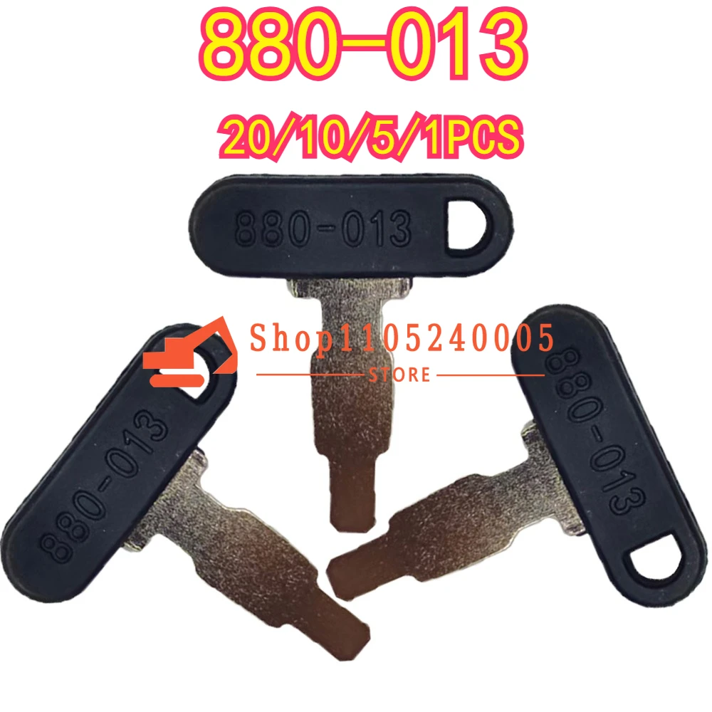 20/10/5/1PCS 880-013 Keys for Generator Ignition Start Starter Key