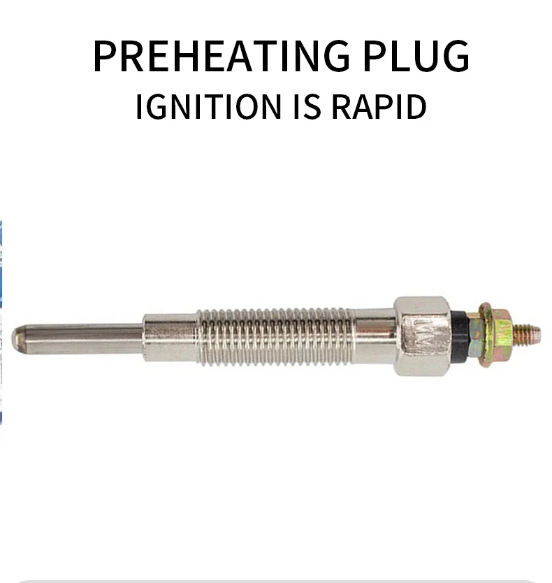 

Автозапчасти, высокопрочная свеча накаливания PT-107 подходит для двигателя Toyota 1CL 19850-64010, электрическая нагревательная вилка