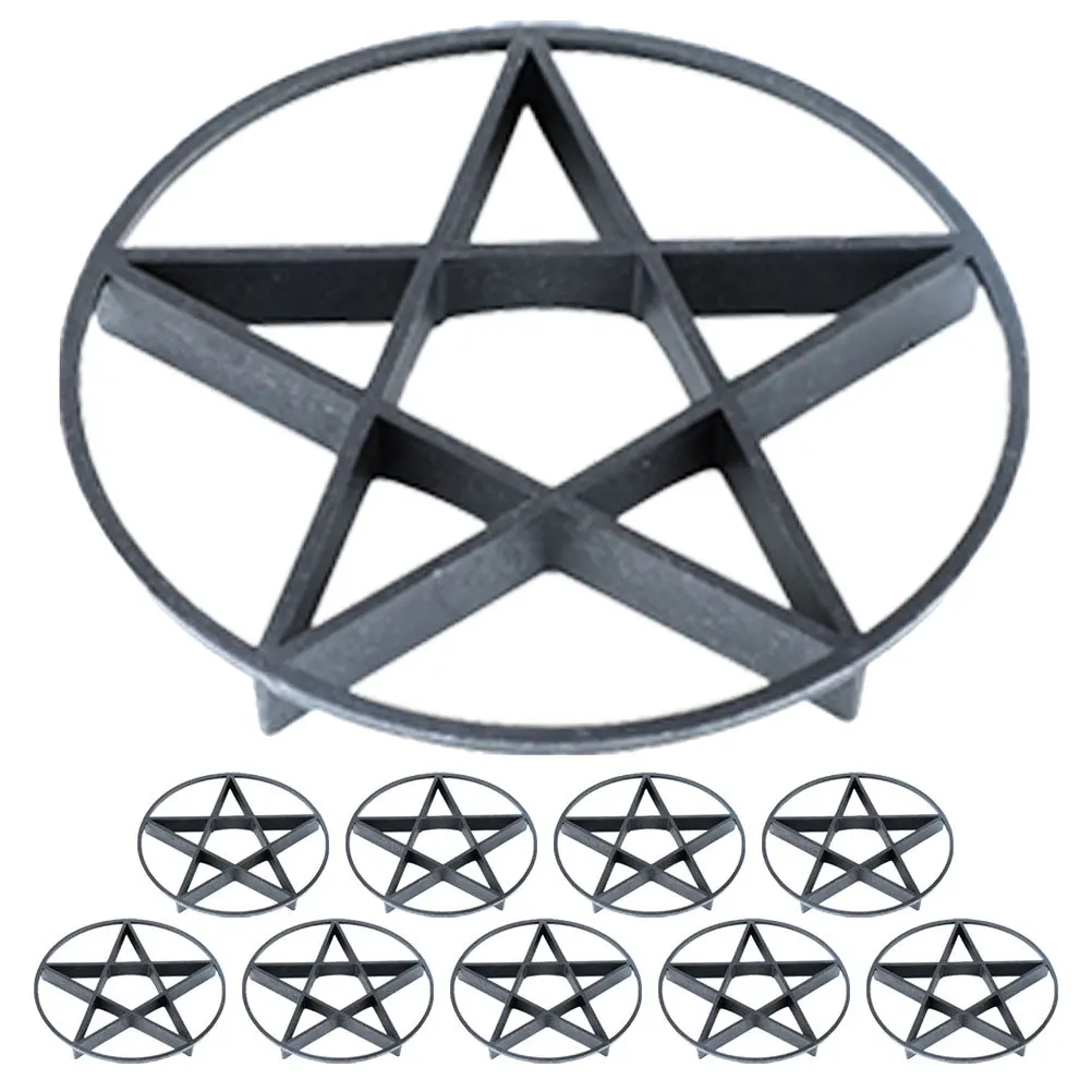 10 قطعة قاعدة النبات تصميم مجوف الصرف التهوية حامل أوعية الزهور بونساي أسفل وسادة النبات الناهض داخلي في الهواء الطلق حديقة #3