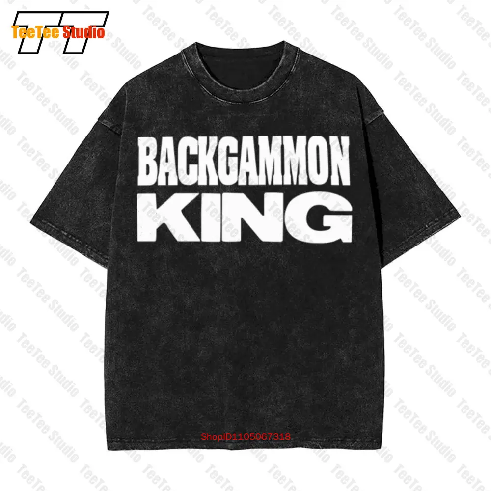 

Винтажная футболка большого размера Backgammon Kingpick IGHU