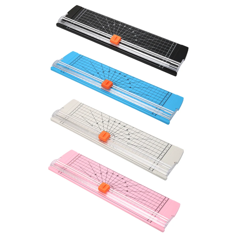 

A3/A4/A5 Paper Cutting Guillotine Paper Cutter with Pull-out Ruler for Photo Trimmers Scrapbook Lightweight Cutting Mat Machine