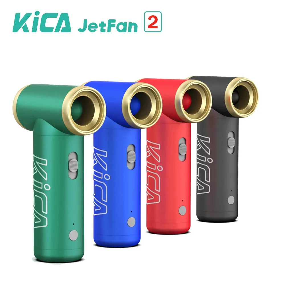 

KICA Jetfan 2 Compressed Air Duster Electric Air Dust Blower Portable Cordless Computer Keyboard Cleaner for PC Car 100000RPM