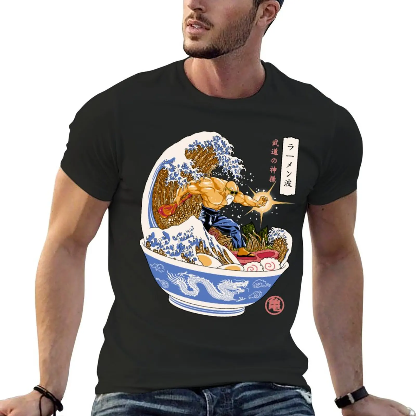 Ramen Roshi T-Shirt quick drying vintage graphic tee new edition shirts graphic plain white t shirts men