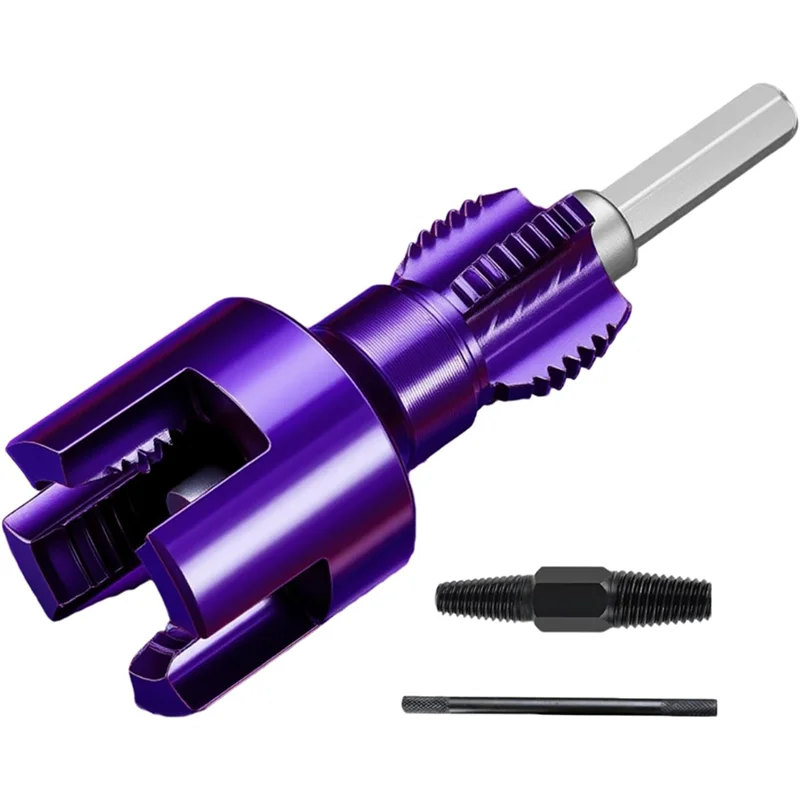 A26F-Per seminterrato garage giardino per estrattore tubi interni ed esterni, strumento di filettatura tubi interni ed esterni integrato