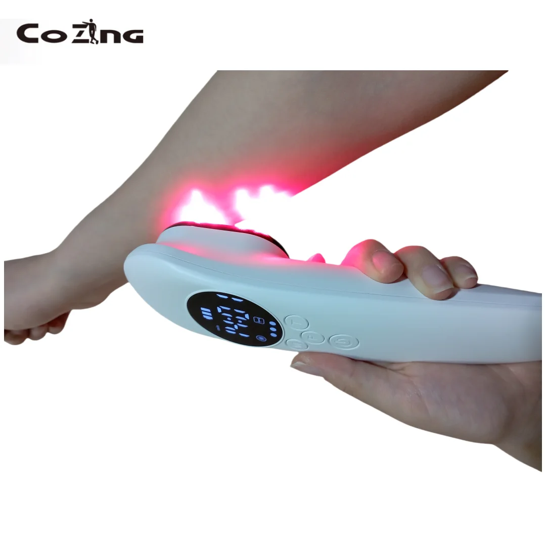 

COZING Cold Laser Body Pain Relief Personal Home Use for People and Pets Safe Effective Red Light Therapy Device