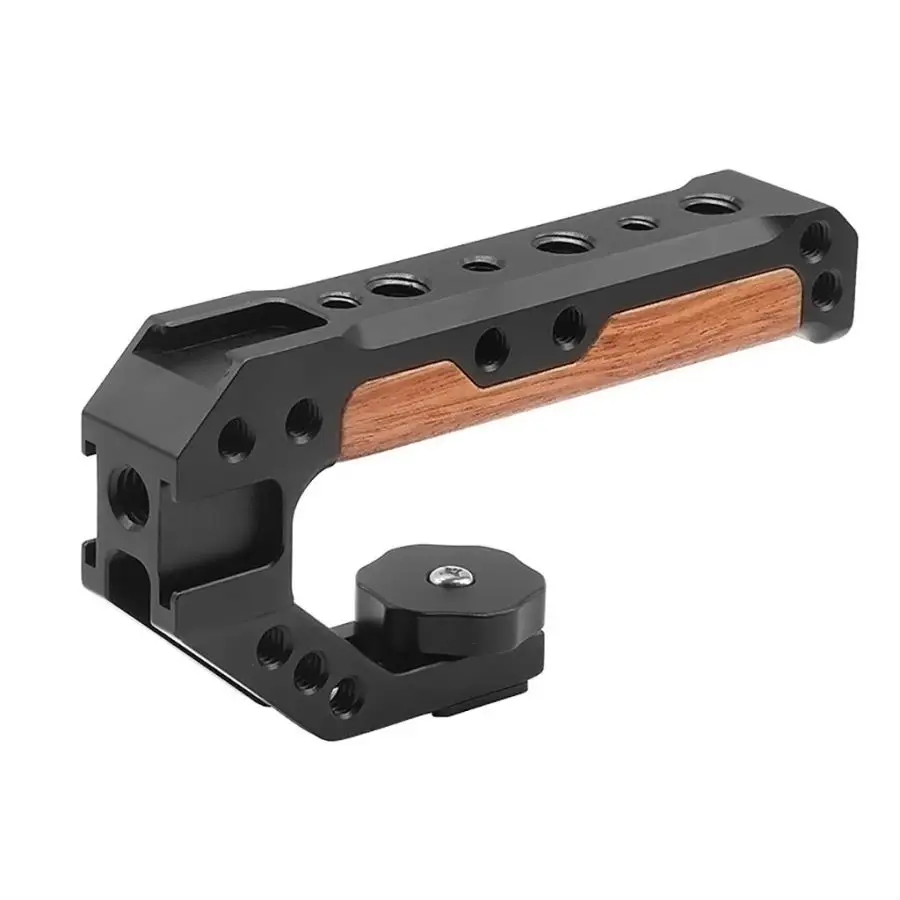 Für Canon EOS R8 DSLR Kamera Käfig Rig Top Griff Grip Kalten Schuh Montieren 3/8 "1/4" ARRI Stativ video Schutz Gehäuse Fall – Detail 19