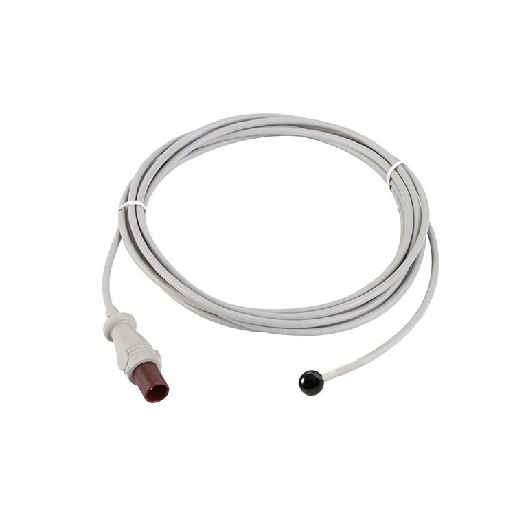 Reusable Adult Skin Temperature Probe, Compatible HP Medical Monitors