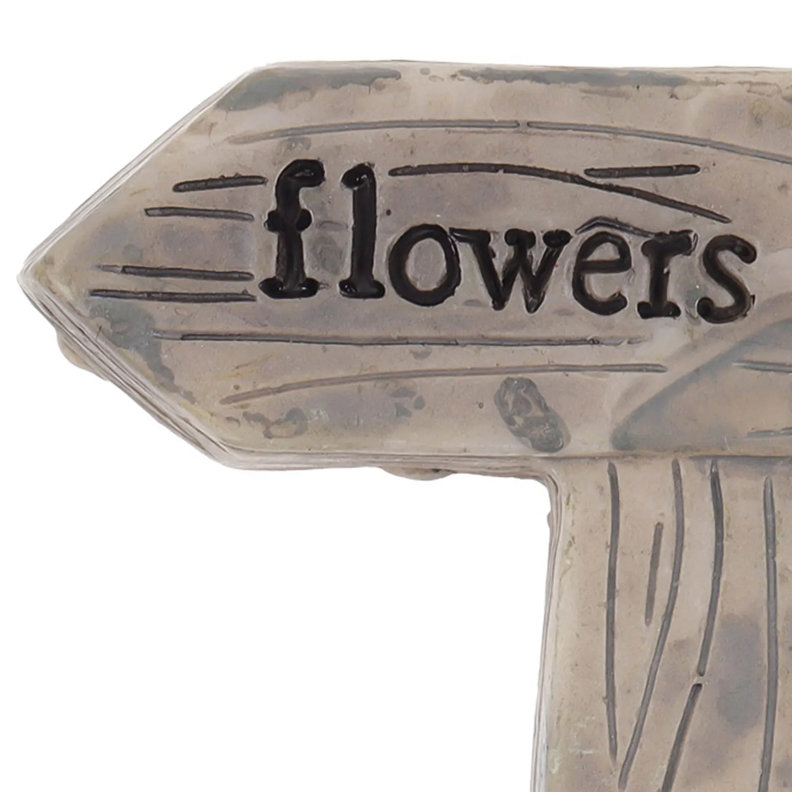 

10pcs Resin Road Signs Miniature Garden Markers Decor Micro-landscape Mini House Forest Decorations Lightweight Safe Materials