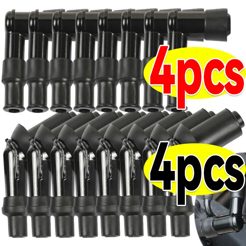 

Motorcycle Modified Spark Plug High Pressure Cap General-purpose Rubber Precision Structure Pressure High and Low Temperatures