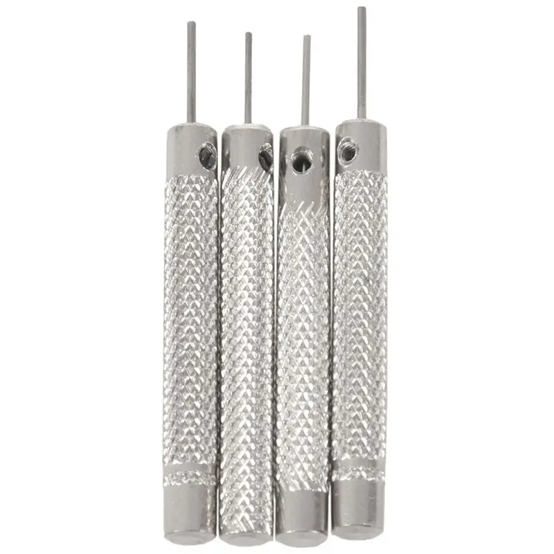 8Pcs Watch Repair Tool Pin Punch 0.7Mm/0.8Mm/0.9Mm/1.0Mm Watchmaker Band Strap Bracelet Steel Punch Link Pin Remover