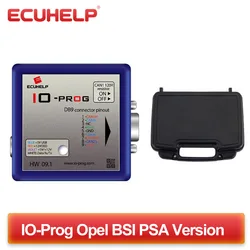 ECUHELP I/O Prog IO-Prog dla Opel BSI PSA Wersja ECU BCM TCM EPS K-line i kompatybilność CAN za pośrednictwem połączenia BD9 / OBD