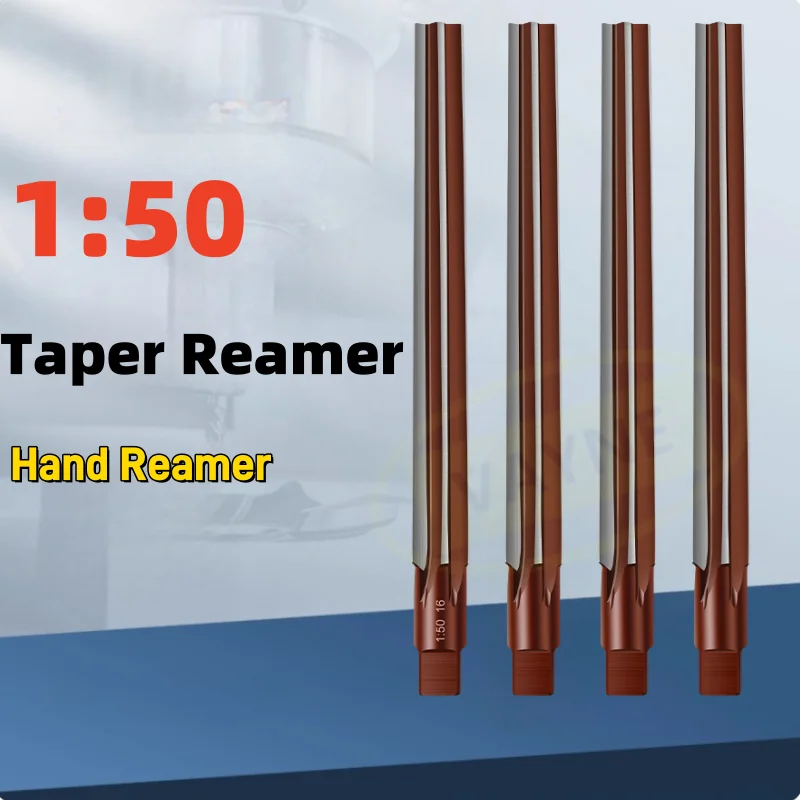 

1 шт. 1:50 развертка, инструменты для конических сверл, HSS, ручные развертки с прямым хвостовиком, 3 мм, 4 5 6 8 10 12 14 16 18 20 мм