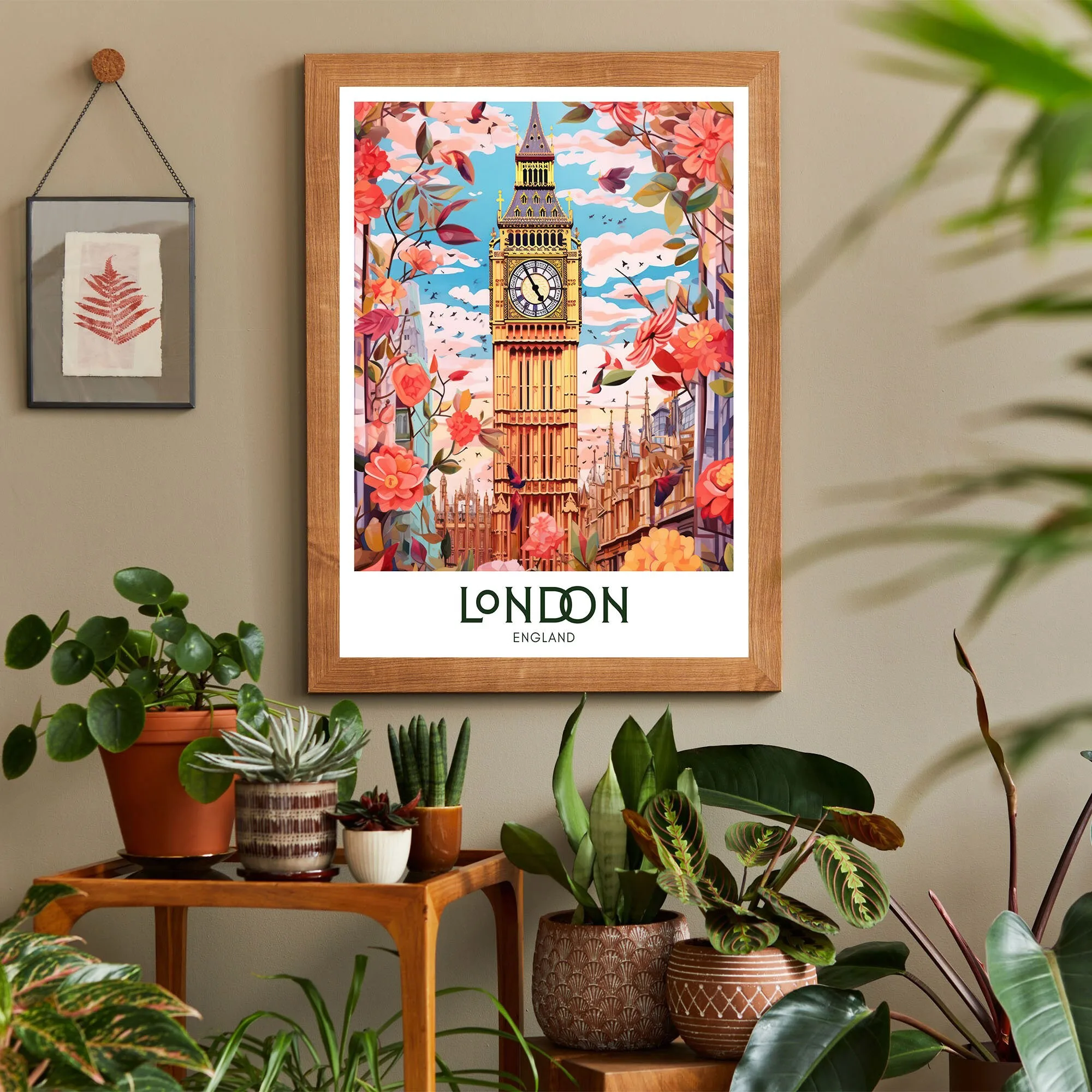 

London travel poster,vintage British wall decoration,vintage European city print,home décor,suitable for bedroom and living room