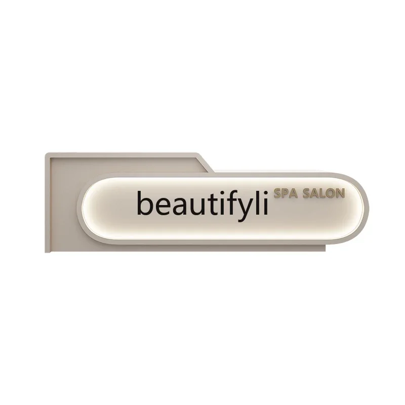 C45 Simple beauty salon checkout page Studio clothing store bar, hospital front desk dance studio, reception desk