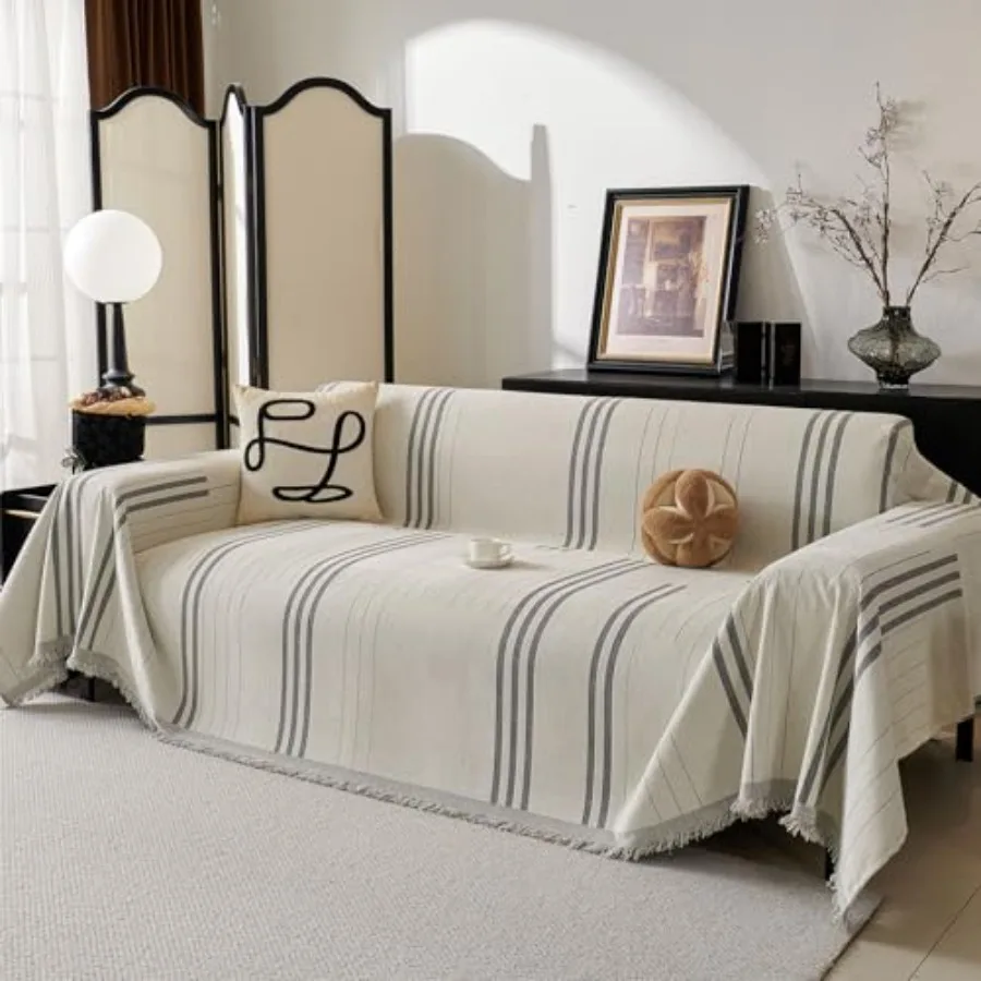 

Нескользящие чехлы для диванов в стиле бохо, из шенилла, для 3-местных диванов, защита от домашних животных, моющиеся, противоскользящие, для секционных диванов, размеры L, S