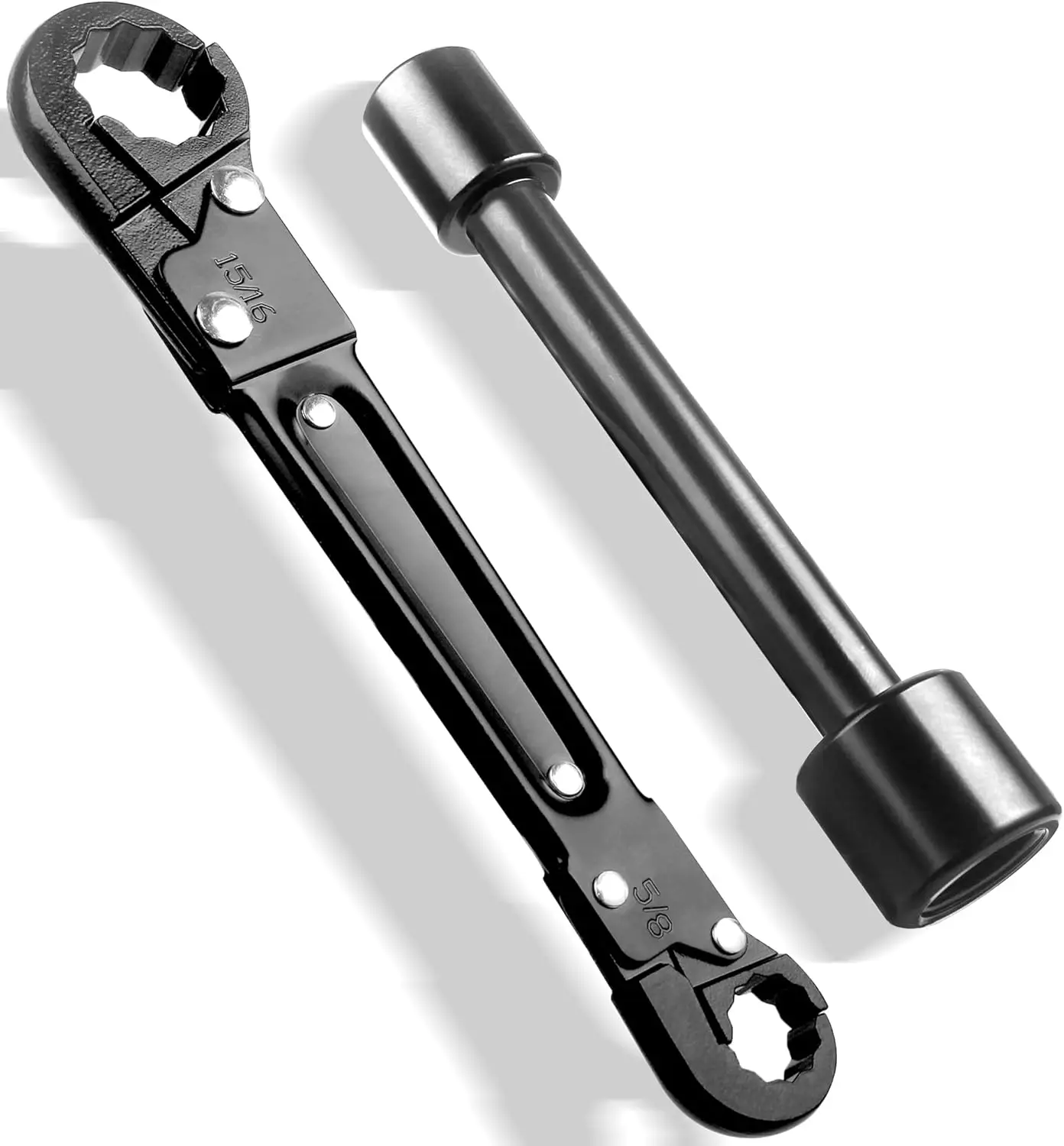 

Plumbing Wrench Tools Angle Stop Wrench Kit Professional Plumbing Toolset For Easy Angle Stop And Supply Nut Installation