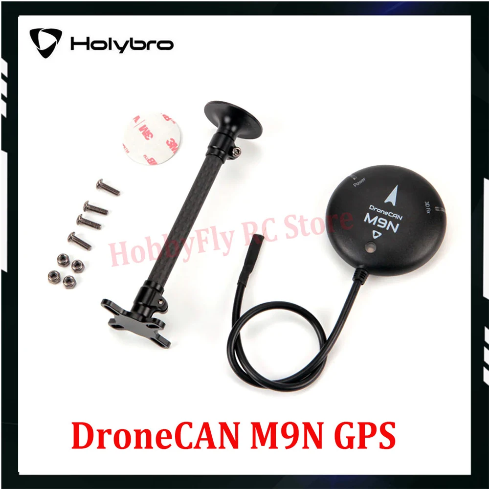

Holybro DroneCAN M8N M9N GPS модуль IST8310 компас трехцветный светодиодный индикатор для протокола CAN ArduPilot PX4 контроллер полета