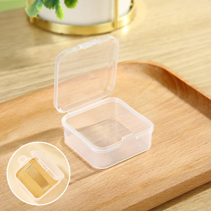 5Pcs Puff Case Box Protective Makeup Transparent Sponge Storage Empty Container Box Cosmetic Storage Box