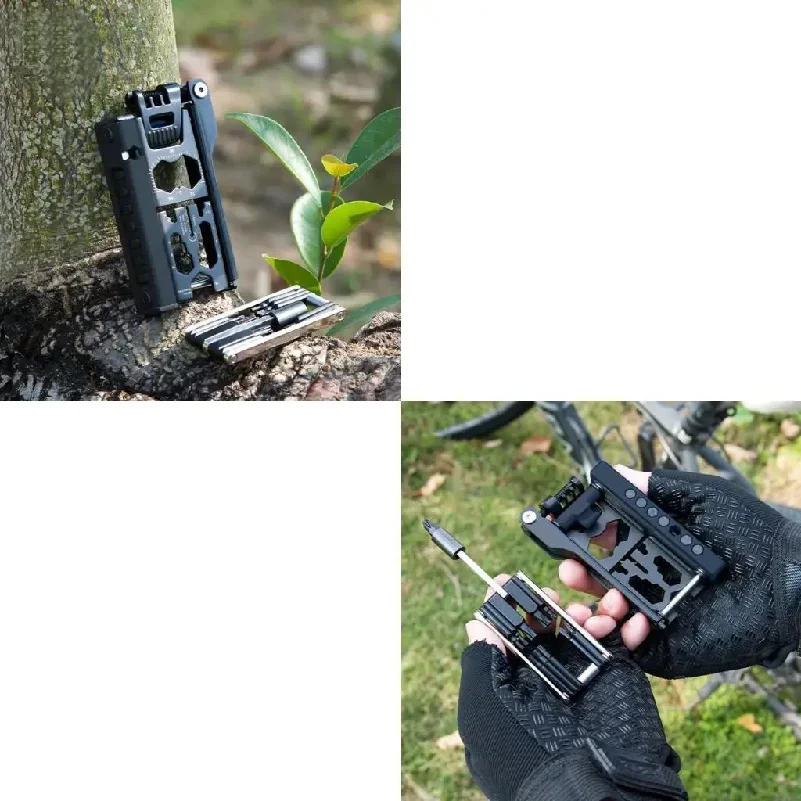 38 in 1 Multifunctional Steel Bicycles Toolset Folding Wrench Bicycles Maintenance Pocket Multitool Bikes Repair Wrench