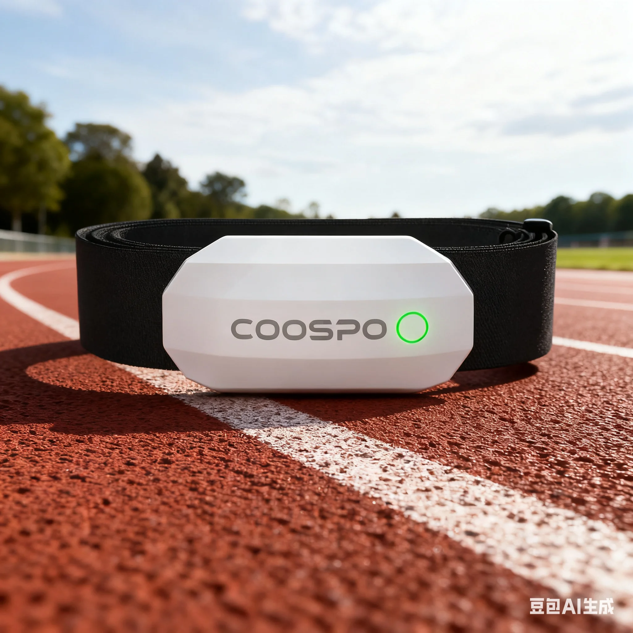 COOSPO H808S مستشعر معدل ضربات القلب وضع مزدوج ANT بلوتوث مع حزام الصدر كمبيوتر لركوب الدراجات لشاشة Wahoo Garmin Zwift الرياضية